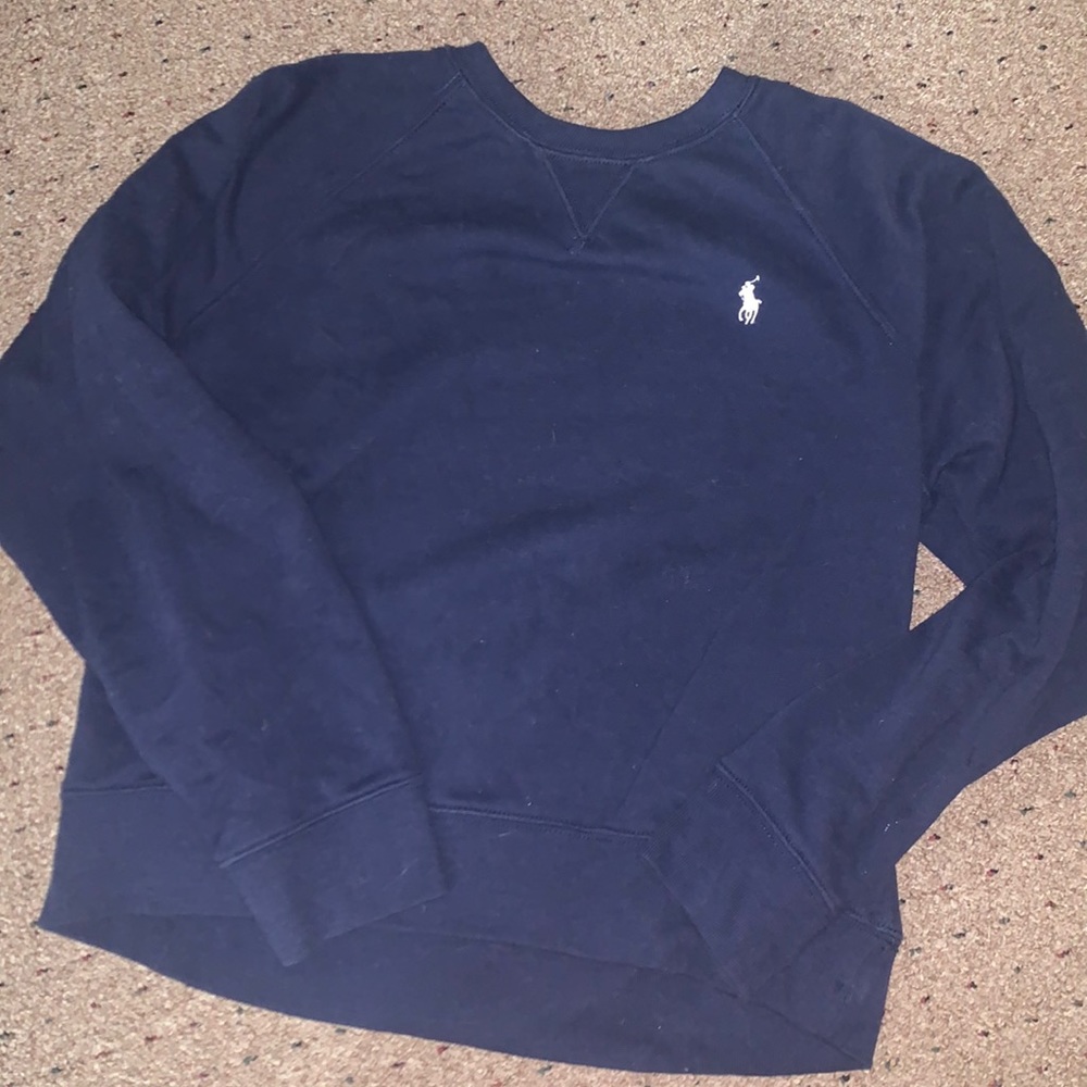 Womens polo crewneck